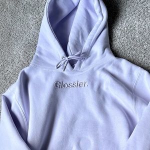 Glossier Lavender (Purple) Small Hoodie